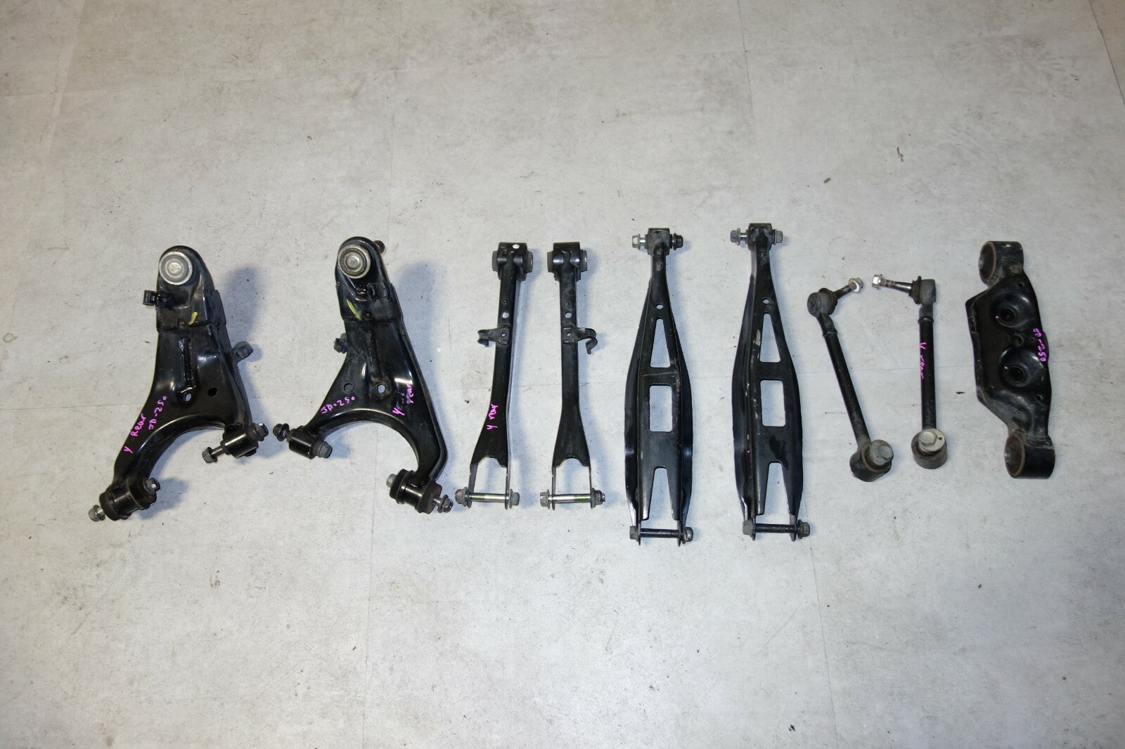 JDM Subaru Legacy Rear Upper Control Arms Lower Control Arms Toe Arms 2010-2014