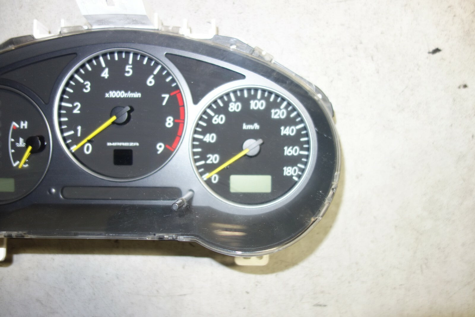 JDM 2002-2003 SUBARU IMPREZA WRX V7  AUTOMATIC GAUGE CLUSTER  SPEEDOMETER