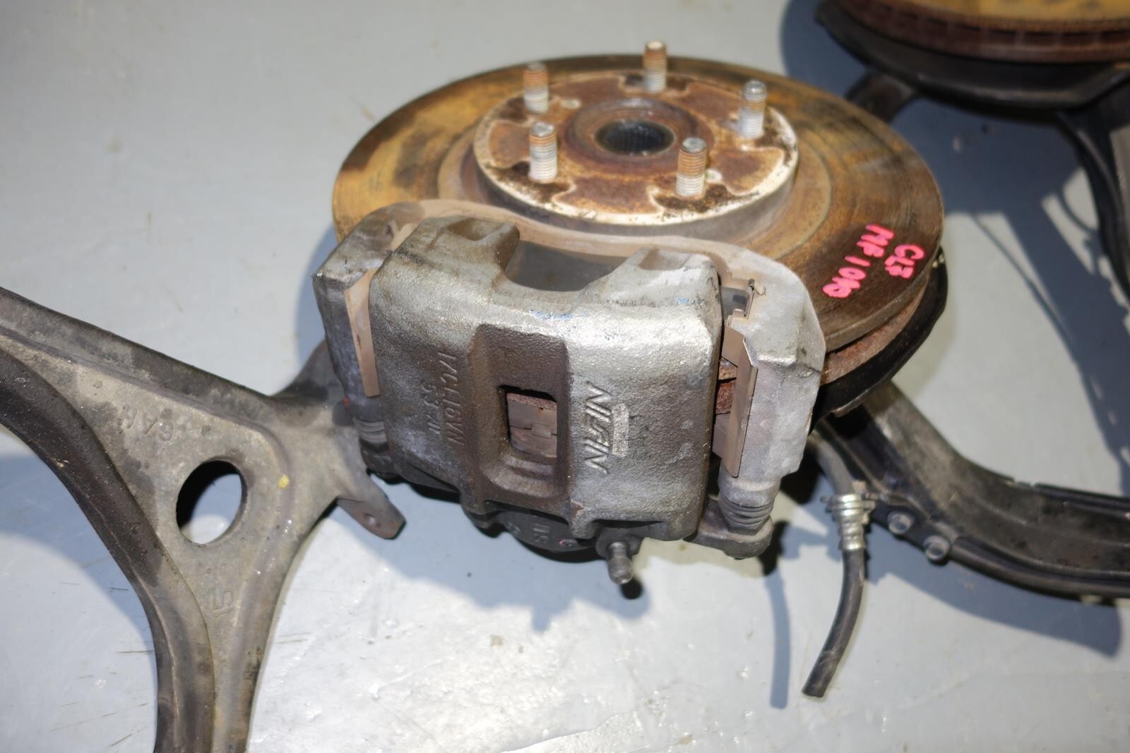 JDM 2004-2008 ACURA TSX CL7 OEM FRONT WHEEL HUB SPINDLE KNUCKLE CALIPERS LOWER