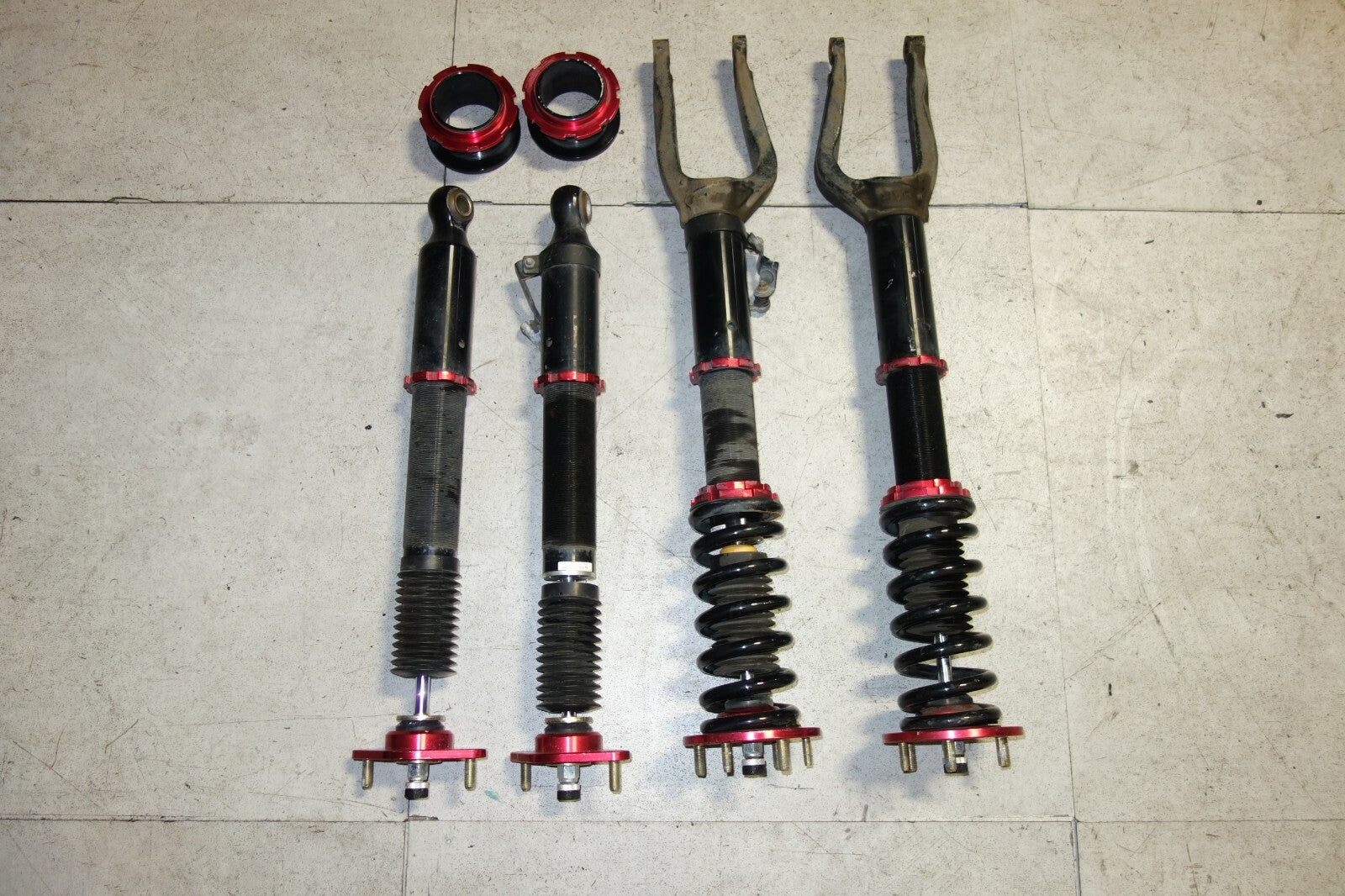 JDM 2005-2012 ACURA RL KB1 KB2 DAMPER COILOVERS LOWERING KIT FRONT & REAR FIT RL