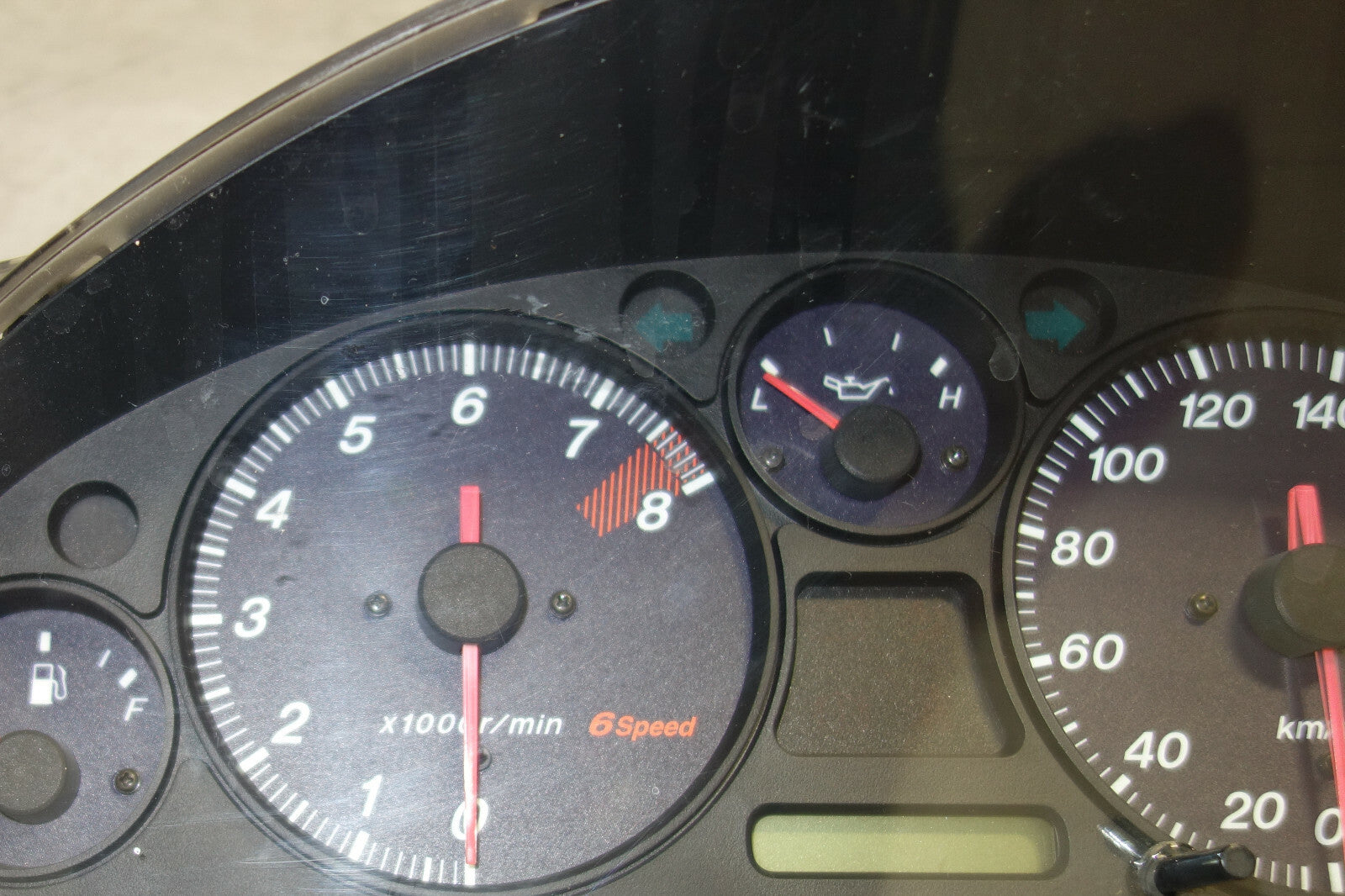JDM Mazda Miata MX-5 NB Gauge Cluster 6-Speed MT Speedometer MX5 1998-2005