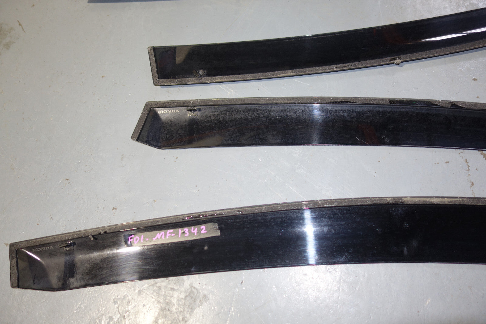 JDM Honda Civic Window Visors 4 Door / Acura CSX 2006 2007 2008 2009 2010 2011