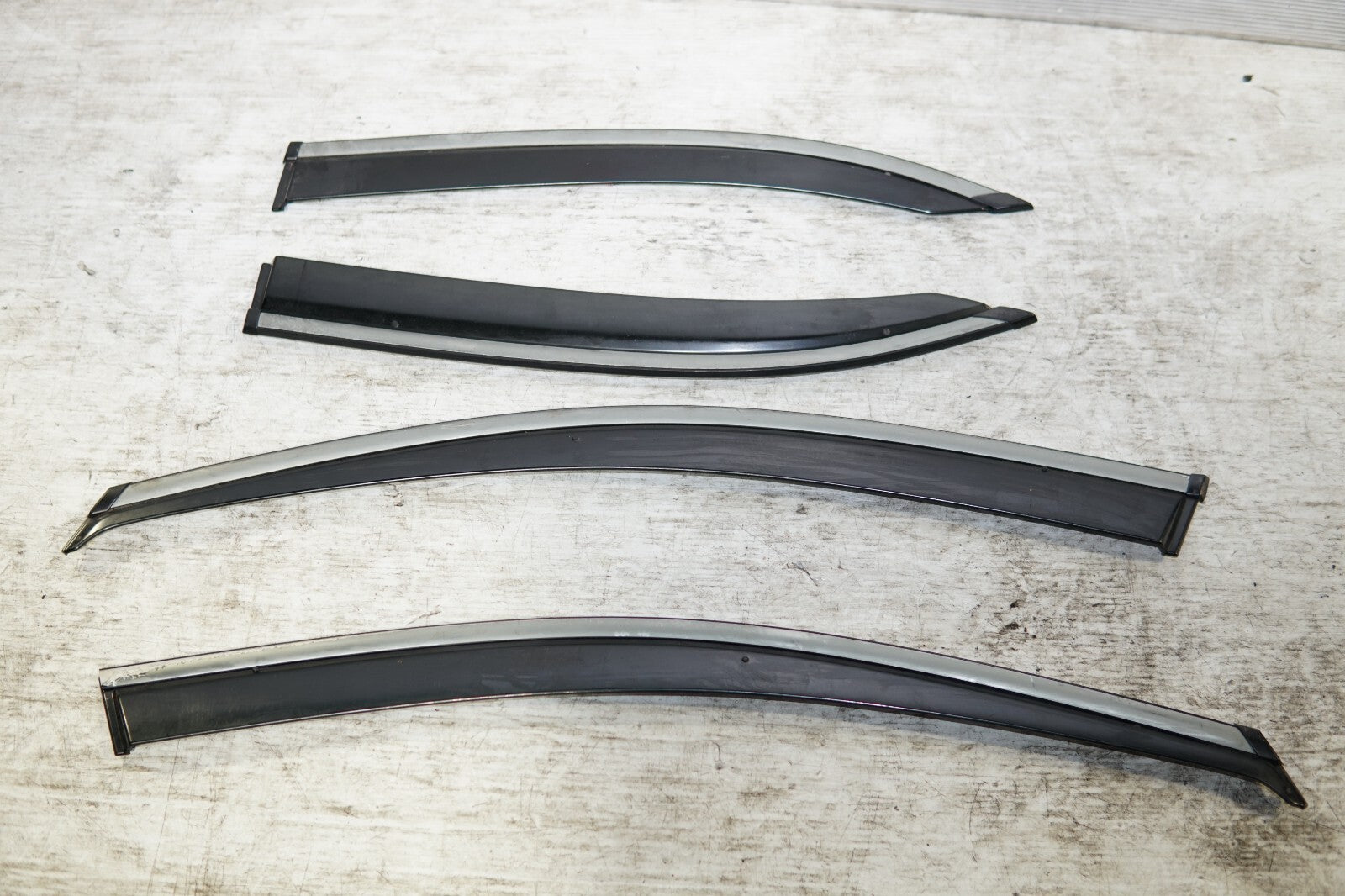 JDM 2008-2012 HONDA INSPIRE ACCORD CP3 WINDOW VISORS OEM RAIN GUARDS RARE