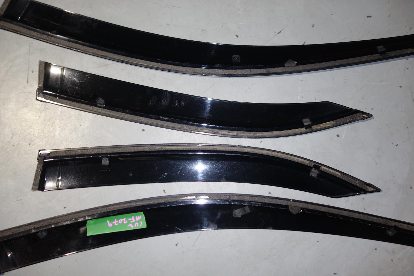 JDM Acura TSX Visors CU2 4 Door Sedan Window Visor Rain Guards 2009-2014 CU2