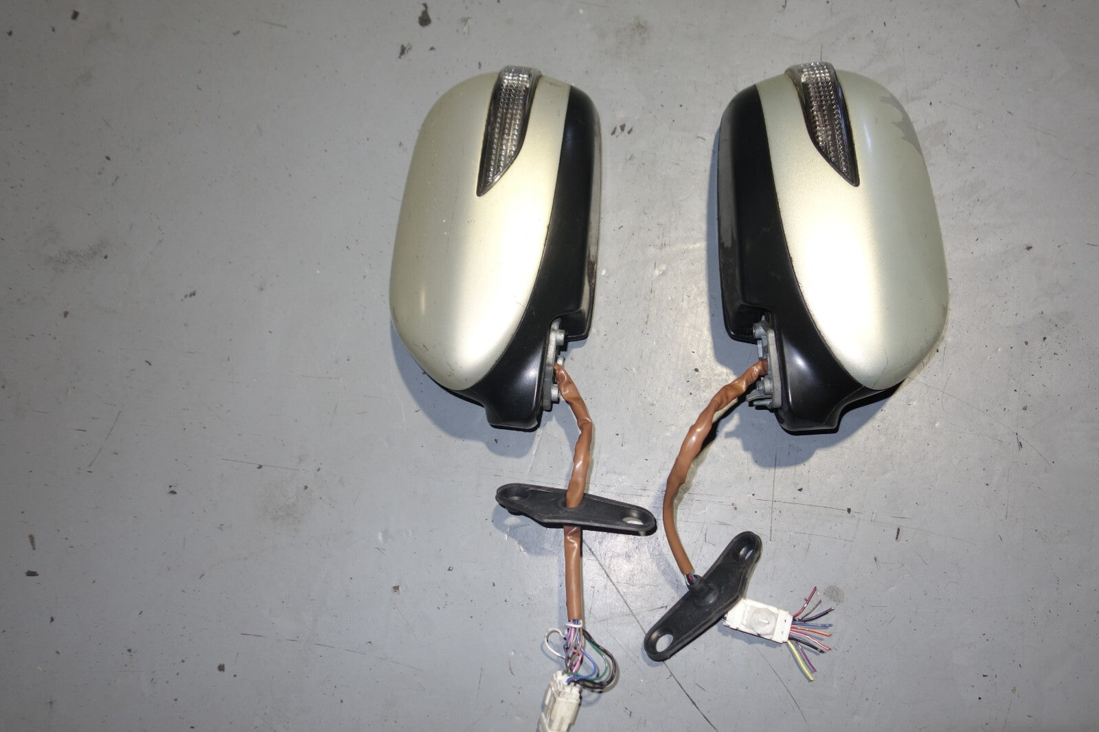 JDM SUBARU IMPREZA WRX STi GRB OEM POWER FOLDING MIRRORS AUTO FLIP 2008-2014