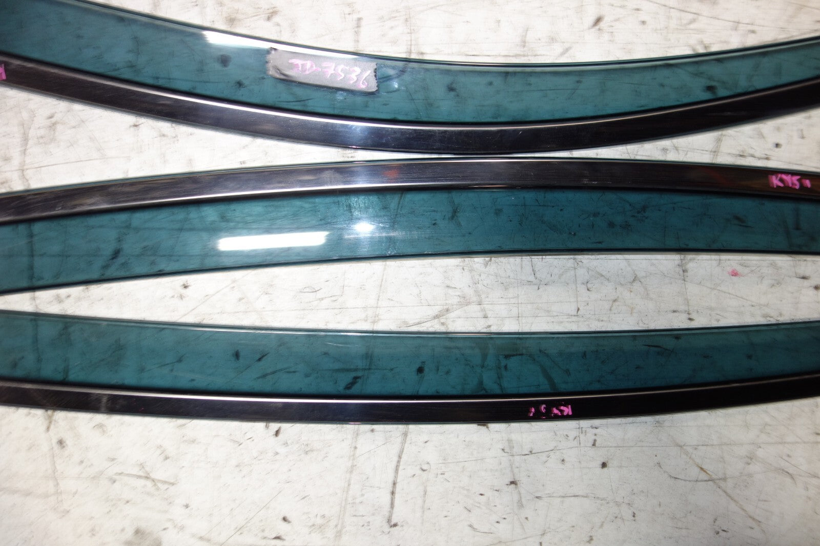 JDM Infiniti M35H M37 M56 Q70 Window Visors Rain Guards OEM 2011-2014