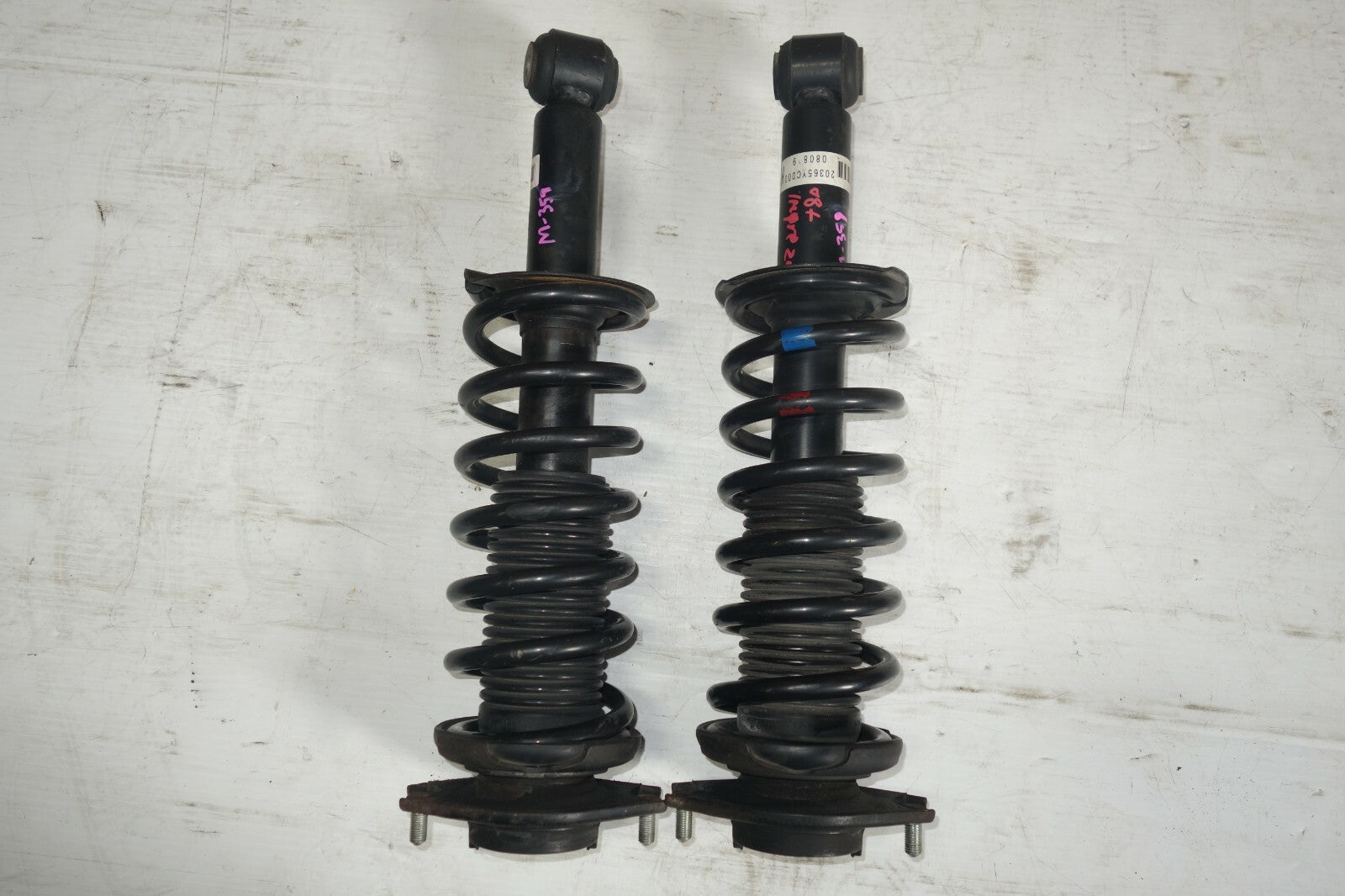 JDM 2008-2014 SUBARU IMPREZA WRX OEM KYB REAR  SHOCKS STRUTS COIL SPRING GENUINE