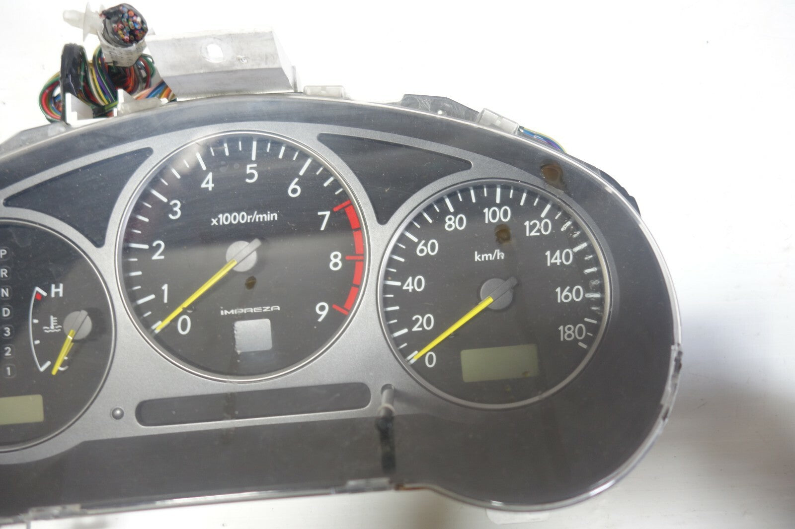 JDM 2002-2003 SUBARU IMPREZA WRX V7  AUTOMATIC GAUGE CLUSTER  SPEEDOMETER