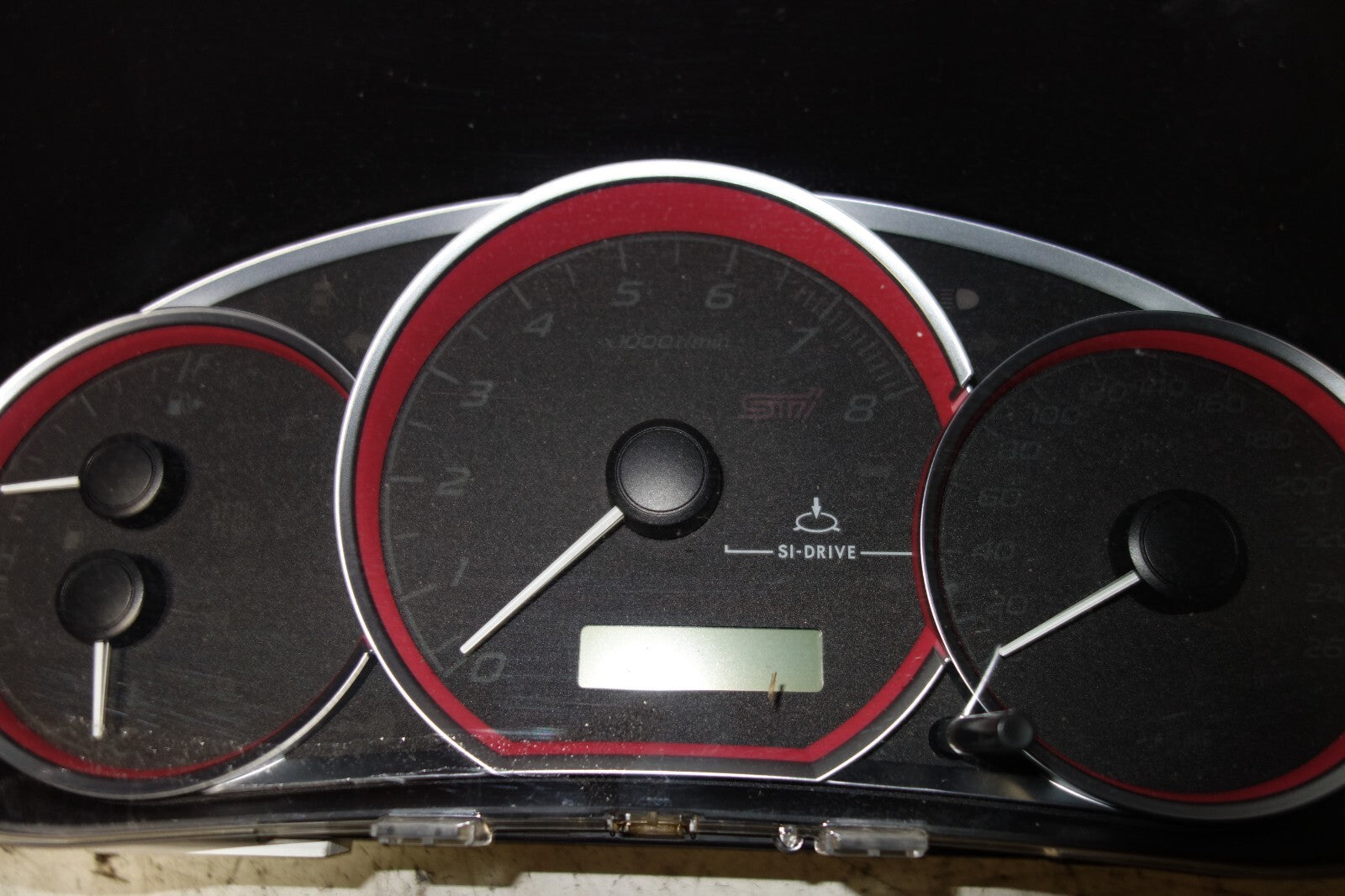 JDM 2008-2014 SUBARU WRX STi V10 MANUAL GAUGE CLUSTER  SPEEDOMETER GRB 260KM/H