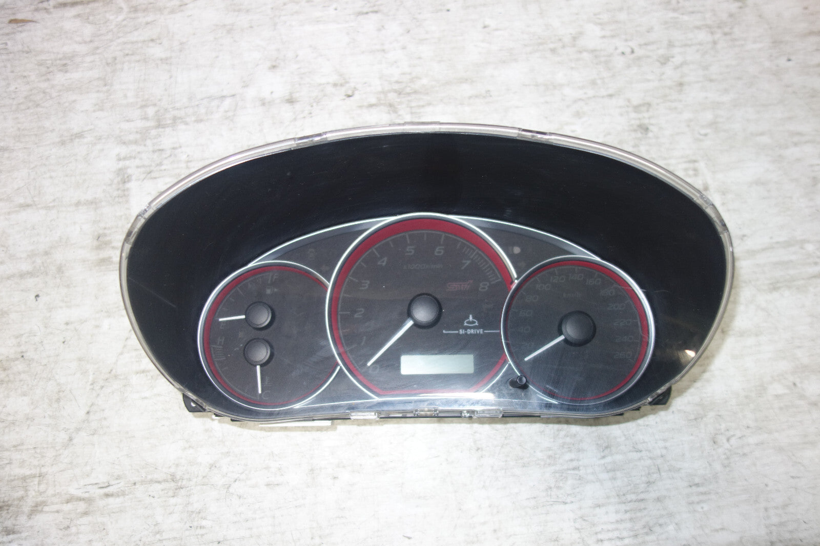 JDM Subaru Impreza WRX STI Gauge Cluster 260KM/H 2008-2014 GRF
