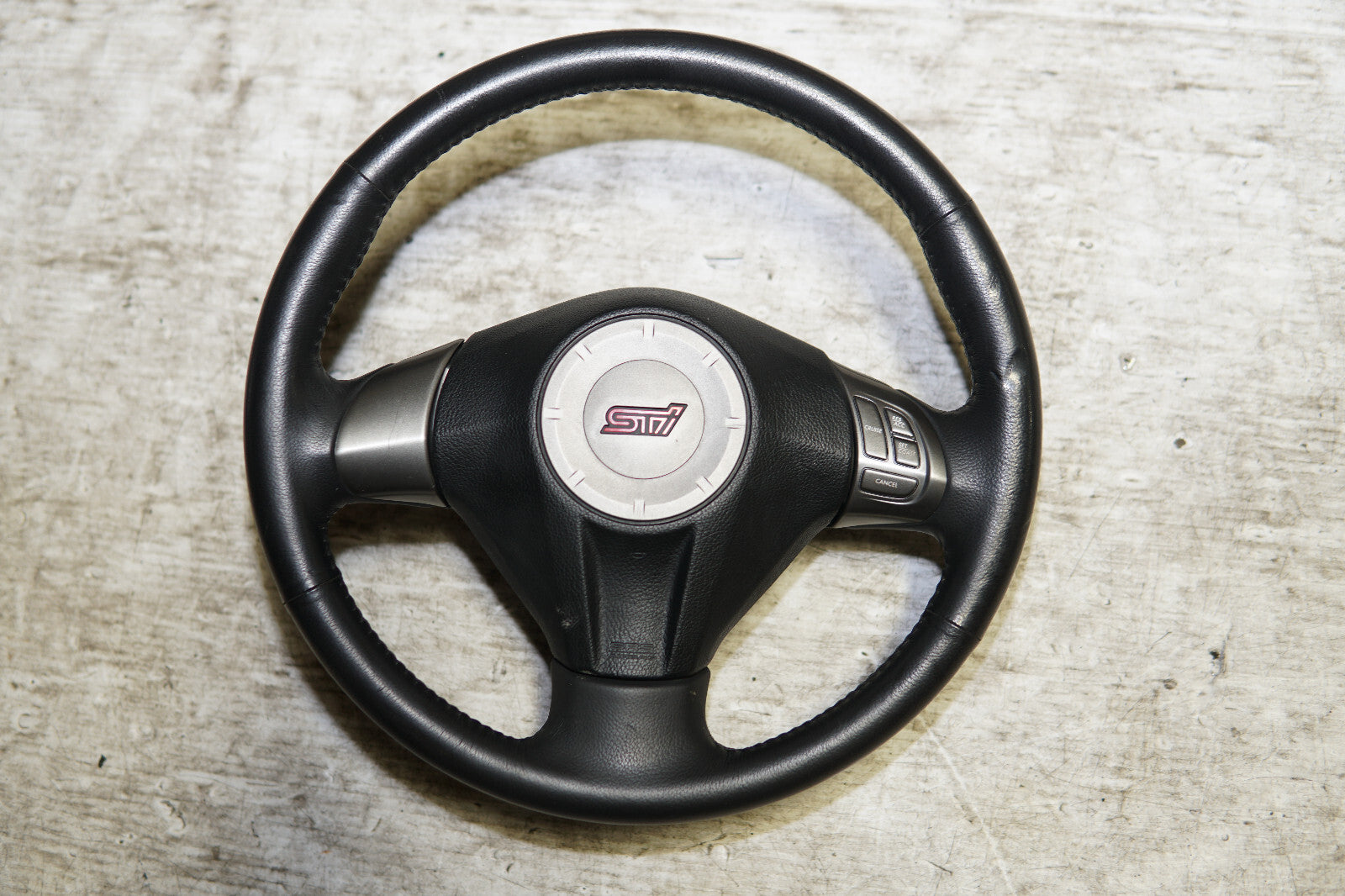 JDM Subaru Impreza WRX STi GR GRB Steering Wheel & Hub 2008-2014 STi V10 GVF GRF