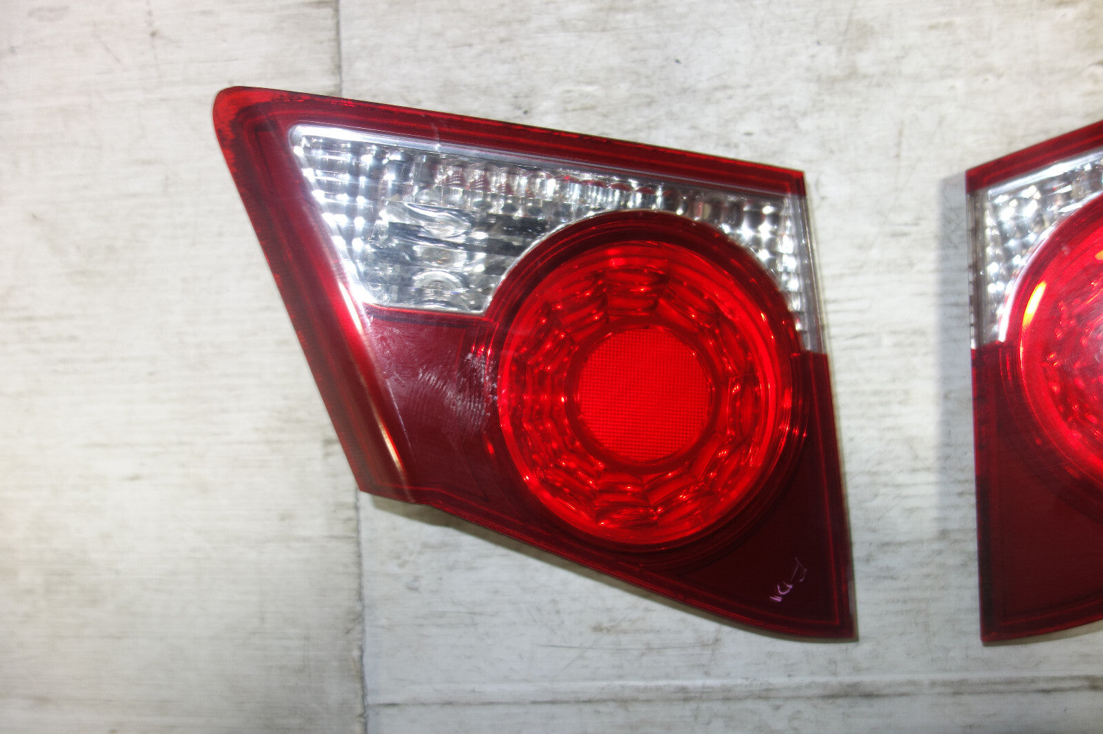 JDM Honda Civic Type R FD1 FD2 Acura CSX Rear Taillights Tail Lamps 2006-2011