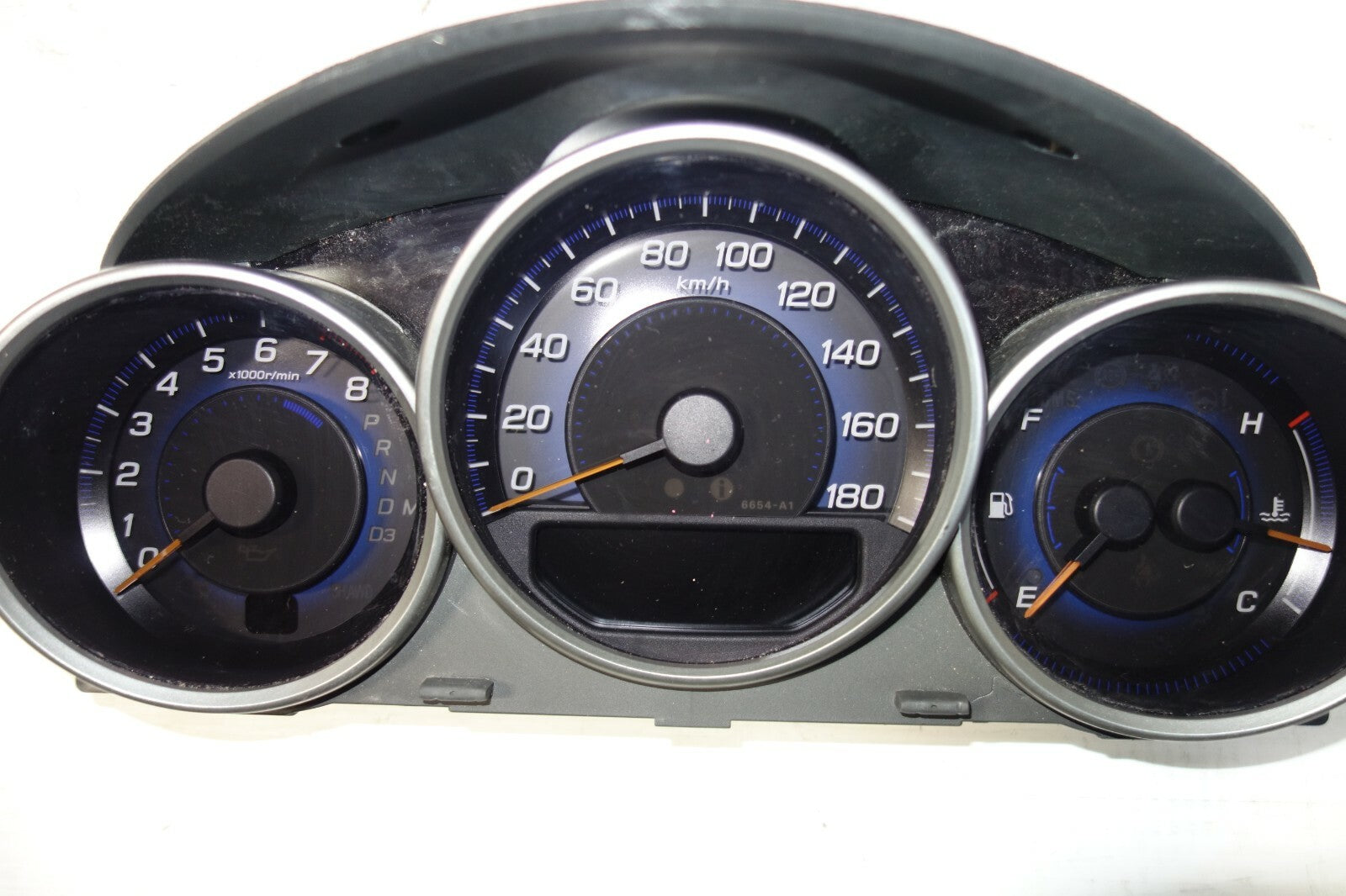 JDM ACURA RL KB1 OEM AUTOMATIC GAUGE CLUSTER  HONDA LEGEND CLUSTER 2005-2008