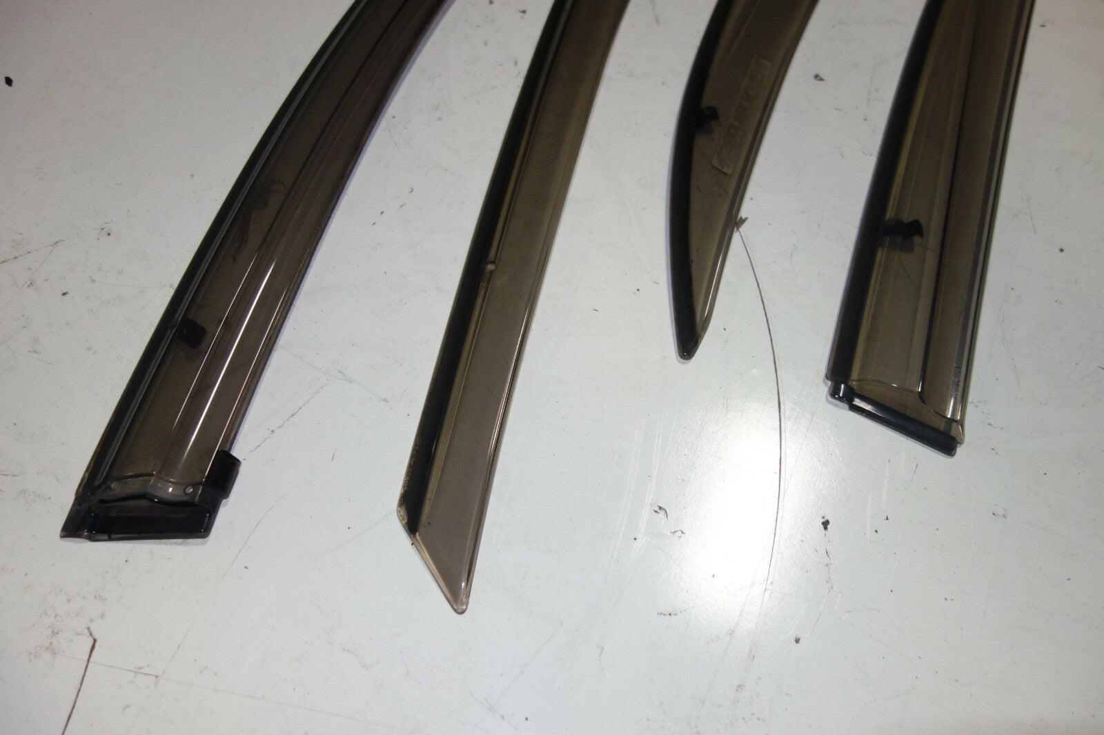 JDM 2005-2008  ACURA RL KB1 MUGEN WINDOW VISORS OEM RAIN GUARDS RARE