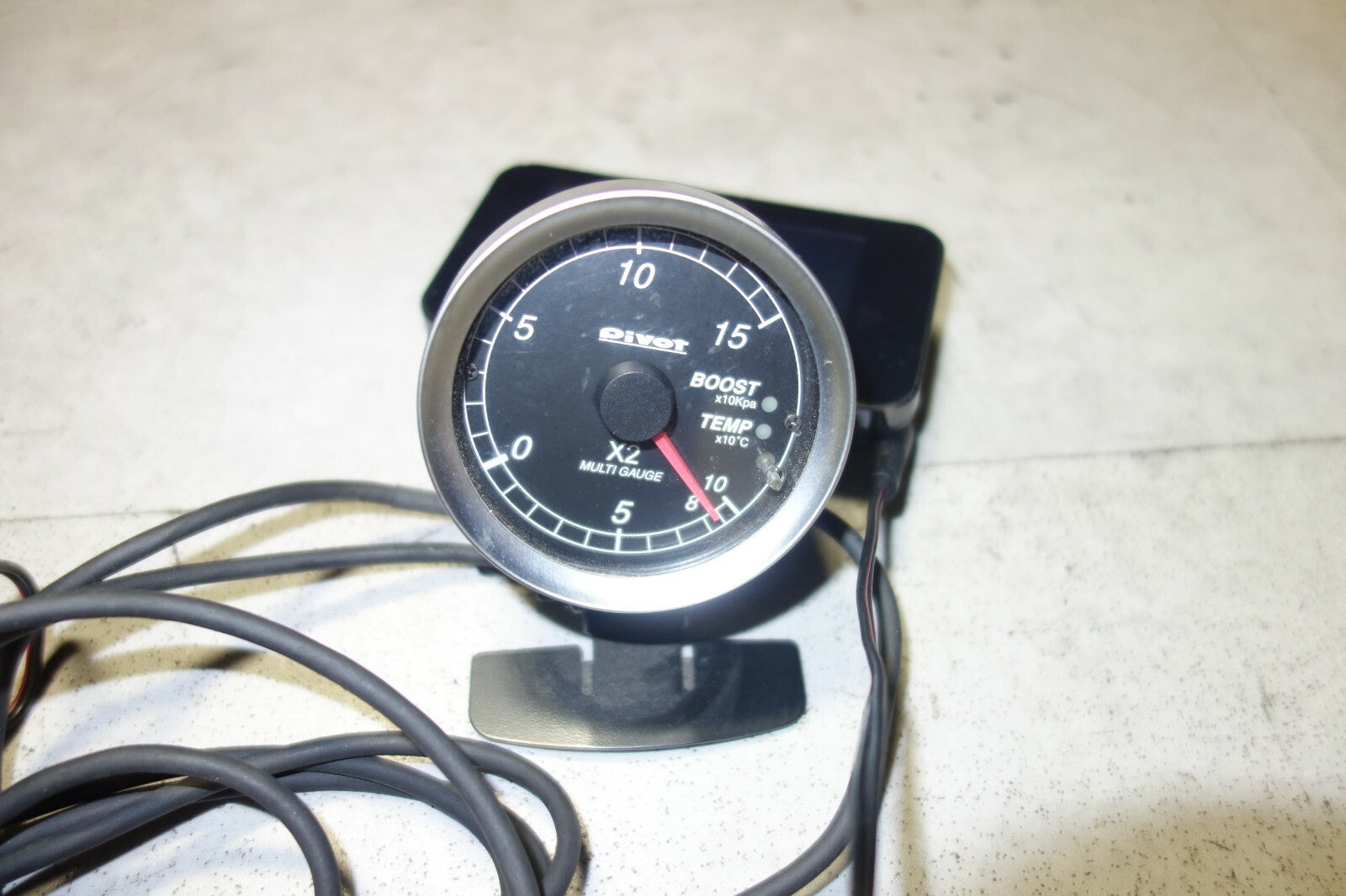 JDM Pivot Multi Gauge Boost Temp Gauge x2Multi Universal subaru toyota mazda