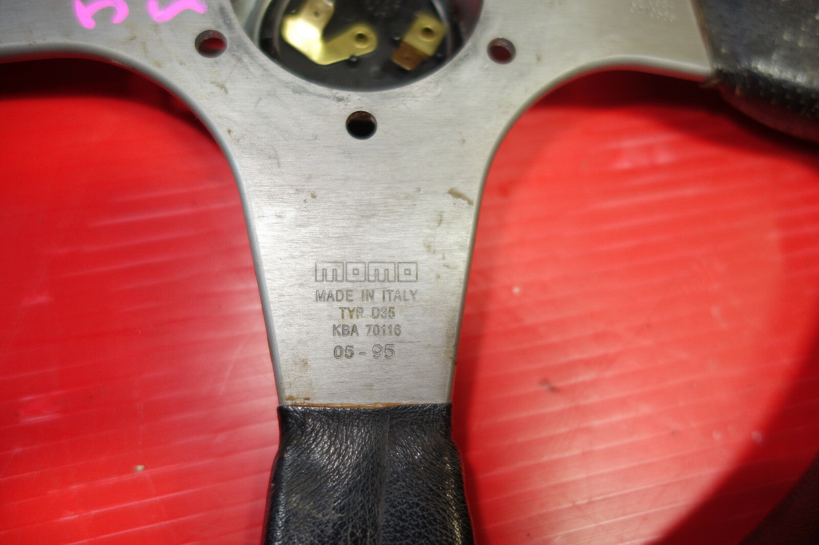 JDM Momo Steering Wheel Italy WRX STI S13 S14 Supra Mazda Lexus RX7 #5708