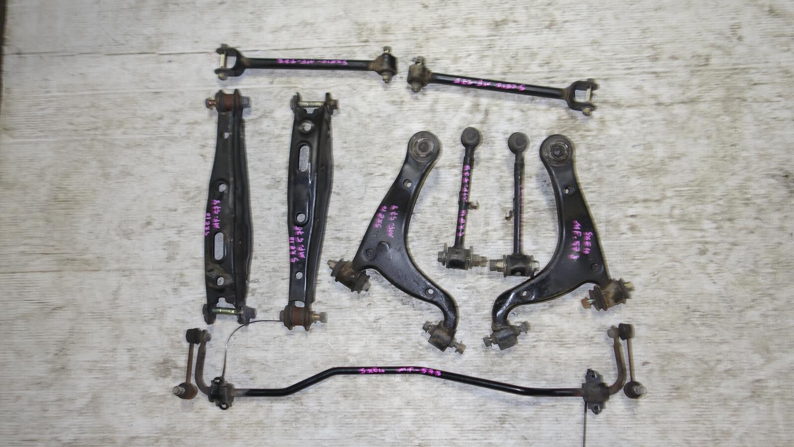 JDM Lexus IS300 / Altezza Rear Control Arms Suspension Set SXE10 OEM 2001-2005
