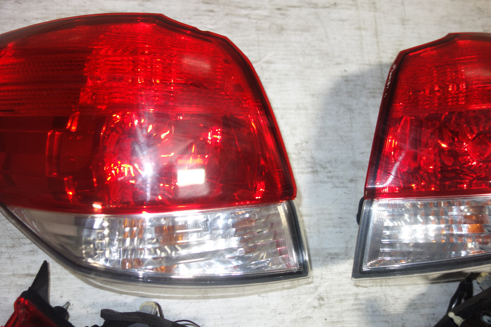 JDM Subaru Legacy Outback BR9 BRM Wagon Tail Lights Lamps 2010-2014
