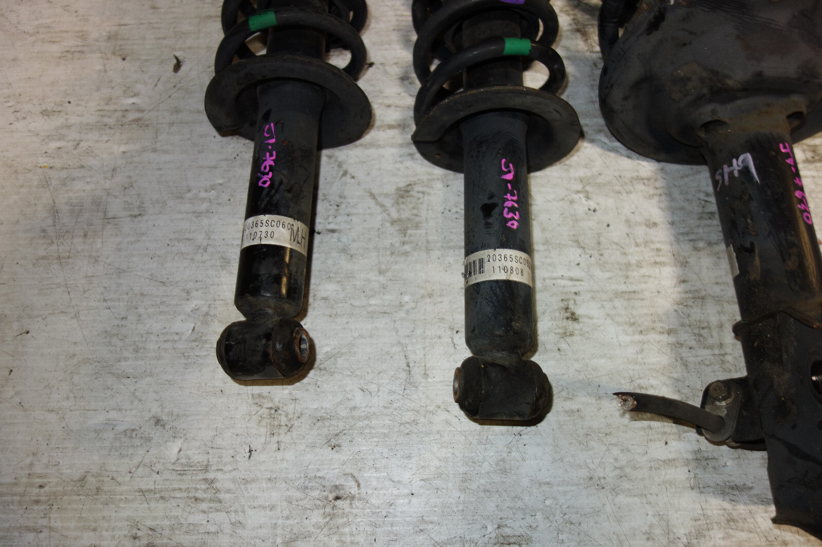 JDM Subaru Forester STi Shocks Coil Springs Struts Suspension 2009-2013 SH9 SH5