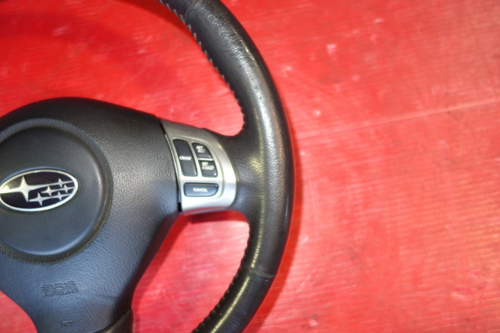 JDM Subaru Impreza WRX STi Forester Legacy Outback Steering Wheel & Hub #6202