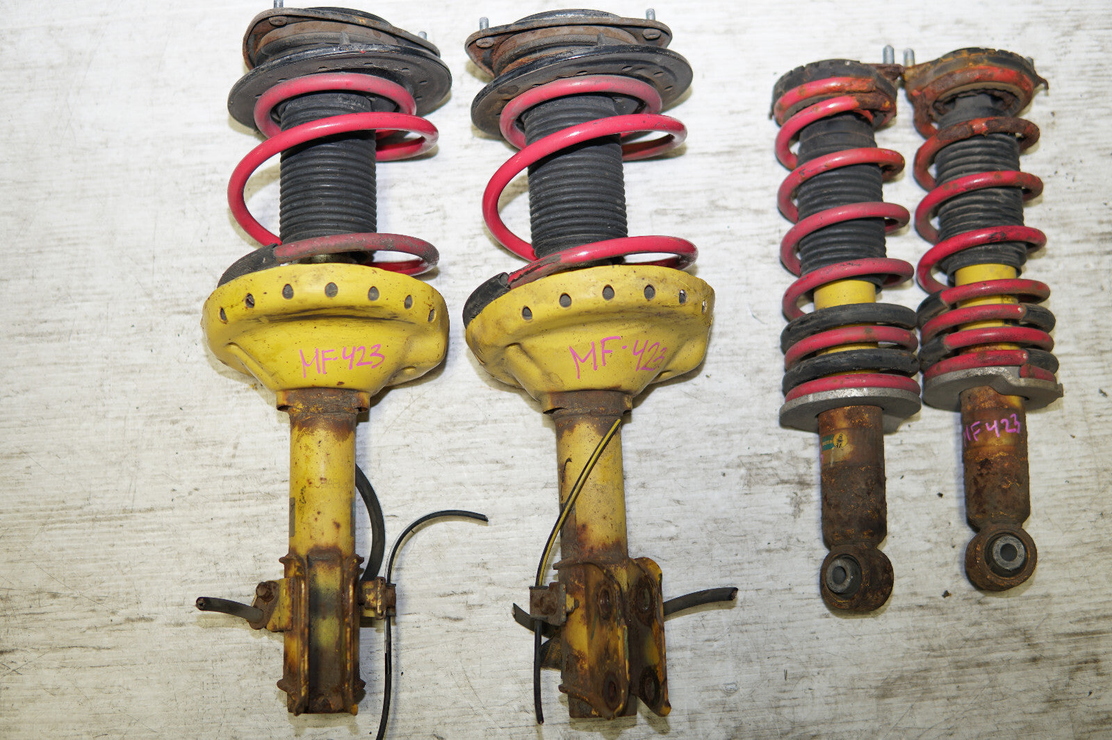 JDM Subaru Legacy BILSTEIN Shocks Struts STi Coil Springs Suspension 2005-2009