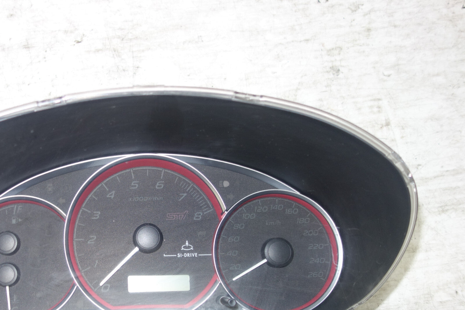 JDM Subaru Impreza WRX STI Gauge Cluster 260KM/H 2008-2014 GRF