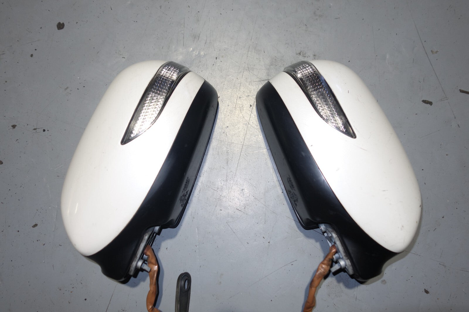 JDM SUBARU IMPREZA WRX STi GRB OEM POWER FOLDING MIRRORS AUTO FLIP 2008-2014