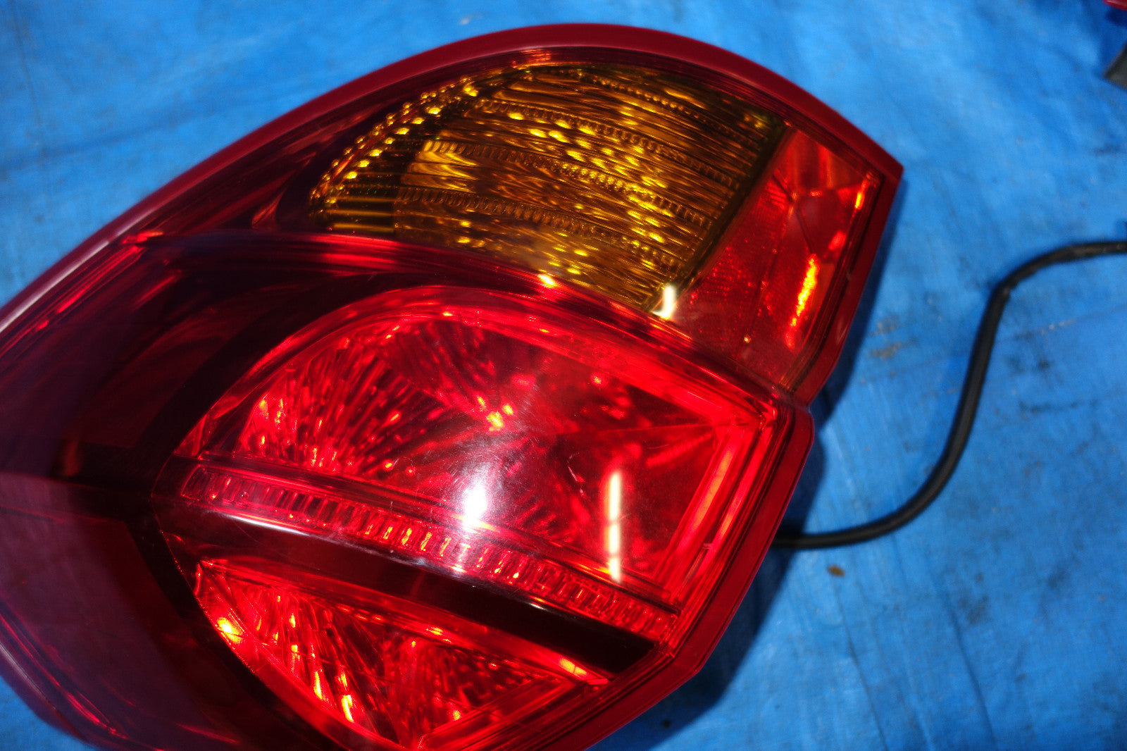JDM Subaru Legacy Outback Kouki OEM Red & Amber Tail Lights Lamps 2005-2009