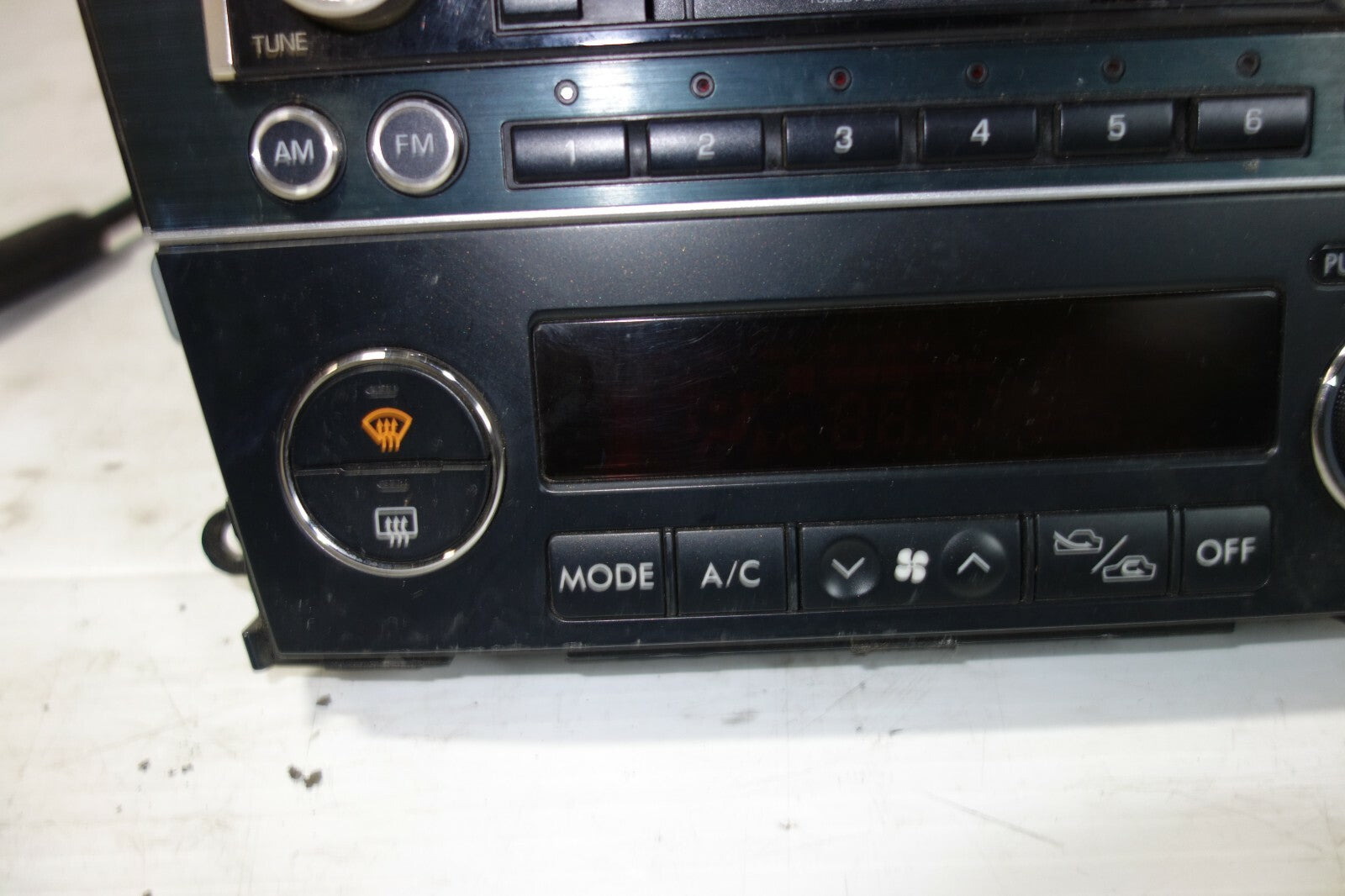JDM Subaru Legacy & Outback Climate Control Heater A/C BP5 BP9 2005-2009 RHD