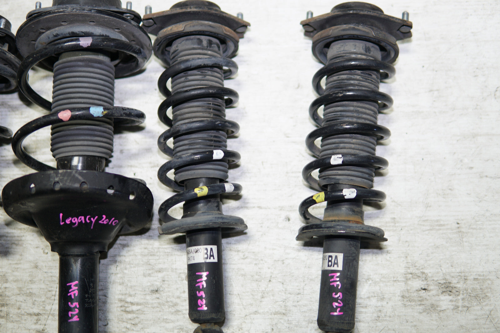 JDM Subaru Legacy Shocks Struts Coil Springs Suspension 2010-2014 BR BM