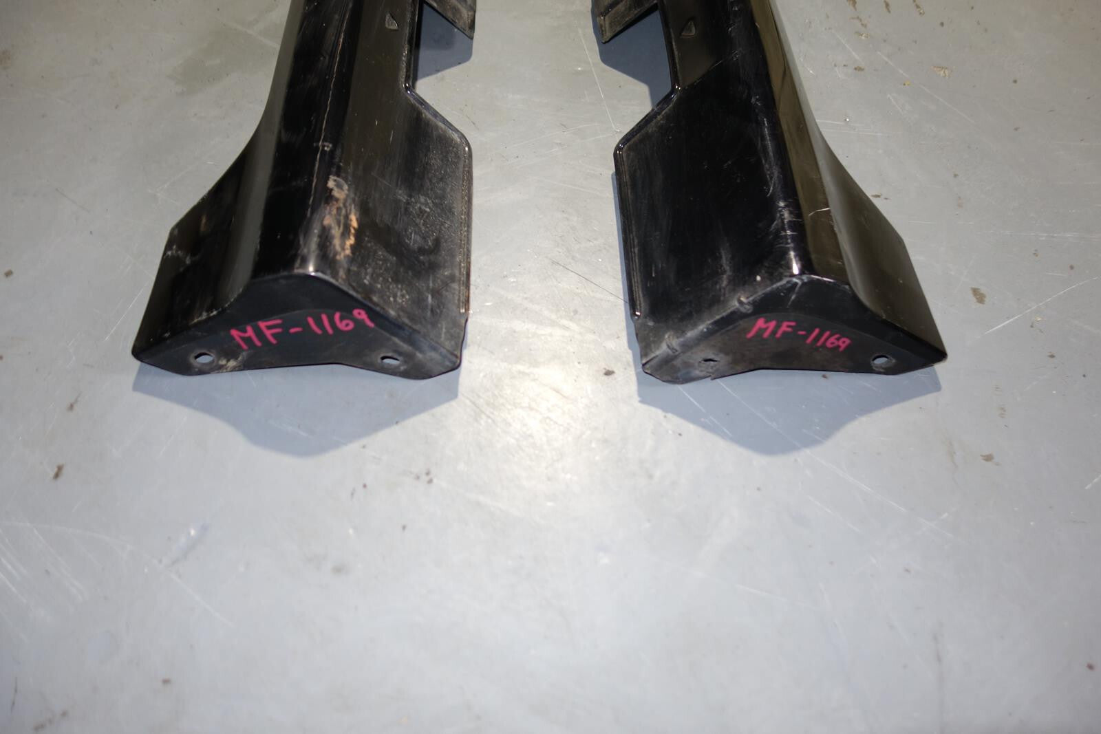 JDM Acura RL Modulo Optional Side Skirts Rocker Panels KB1 2005 2006 2007 2008