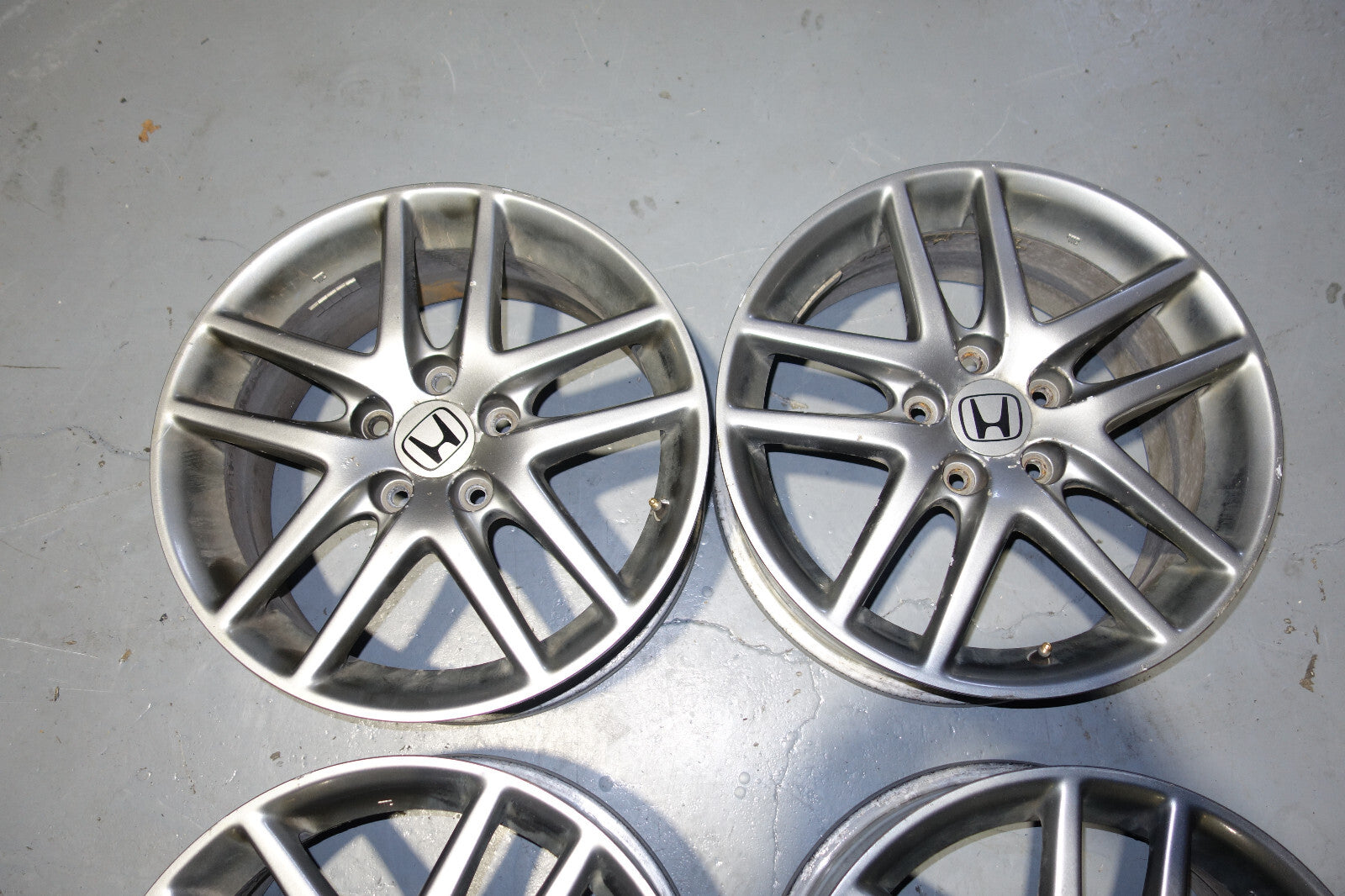 JDM Honda Accord Euro R Acura TSX Rims Wheels 17 inch 5x114.3 17x7 Offset 55