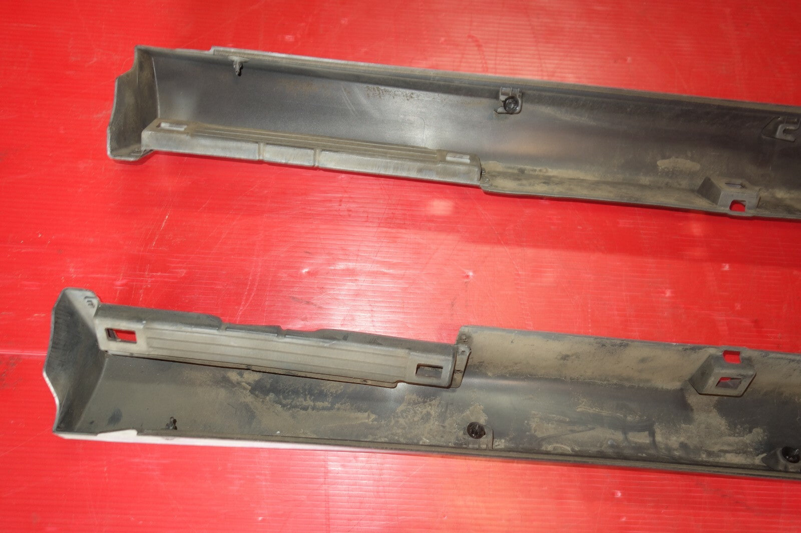 JDM Subaru Forester XT XS OEM Factory Side Skirts Rocker Panels 2003-2008 #6291