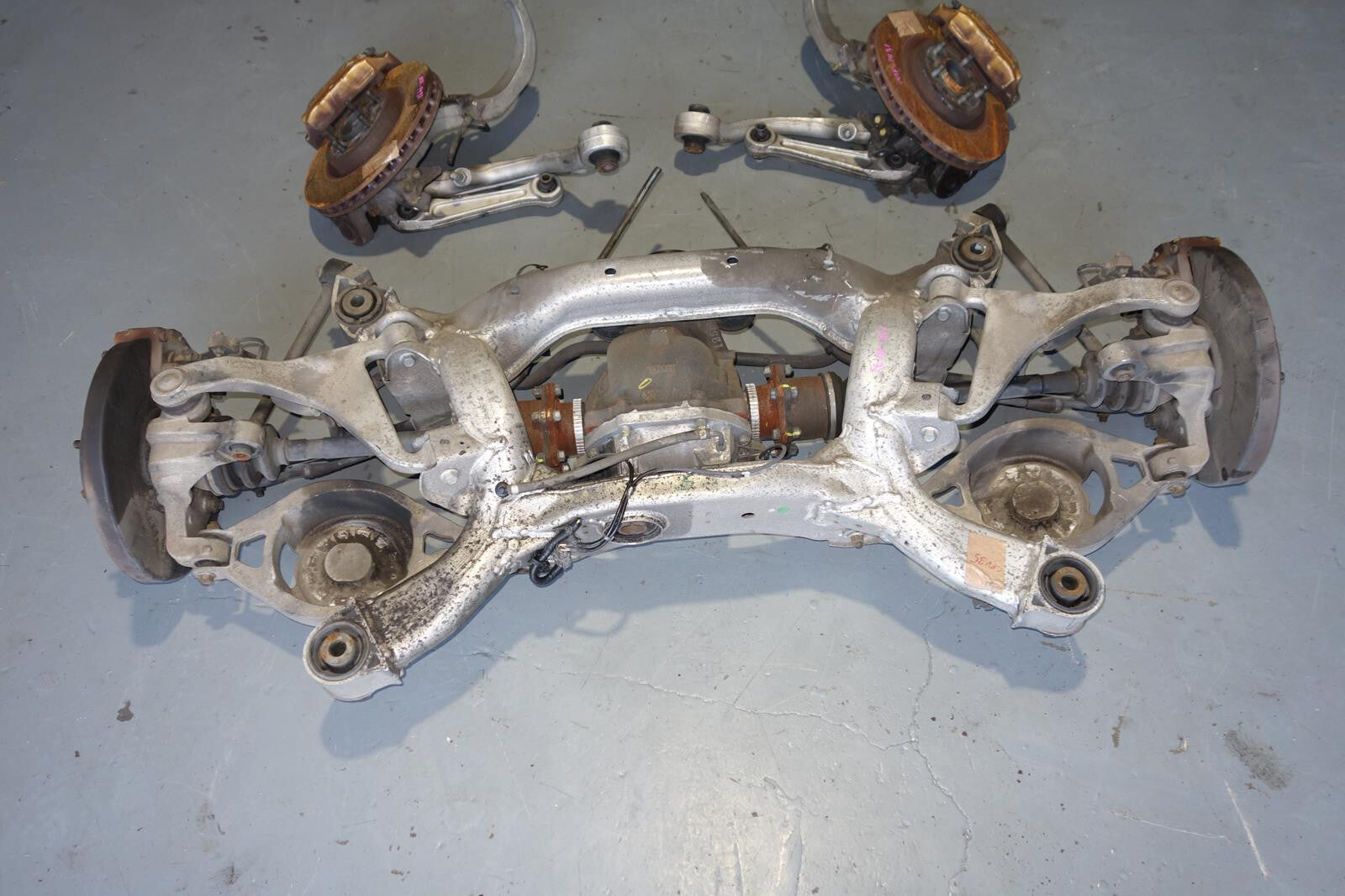 03-07 Infiniti G35 Coupe Front Rear M/T LSD Differential Brembo Brakes Subframe