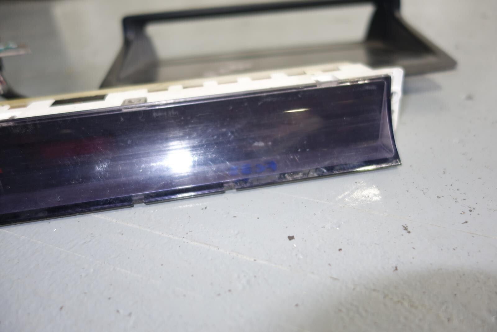 JDM 1986-1991 MAZDA RX-7 RX7 FC3S OEM DASH CLOCK WARNING LIGHT CLUSTER & COVER