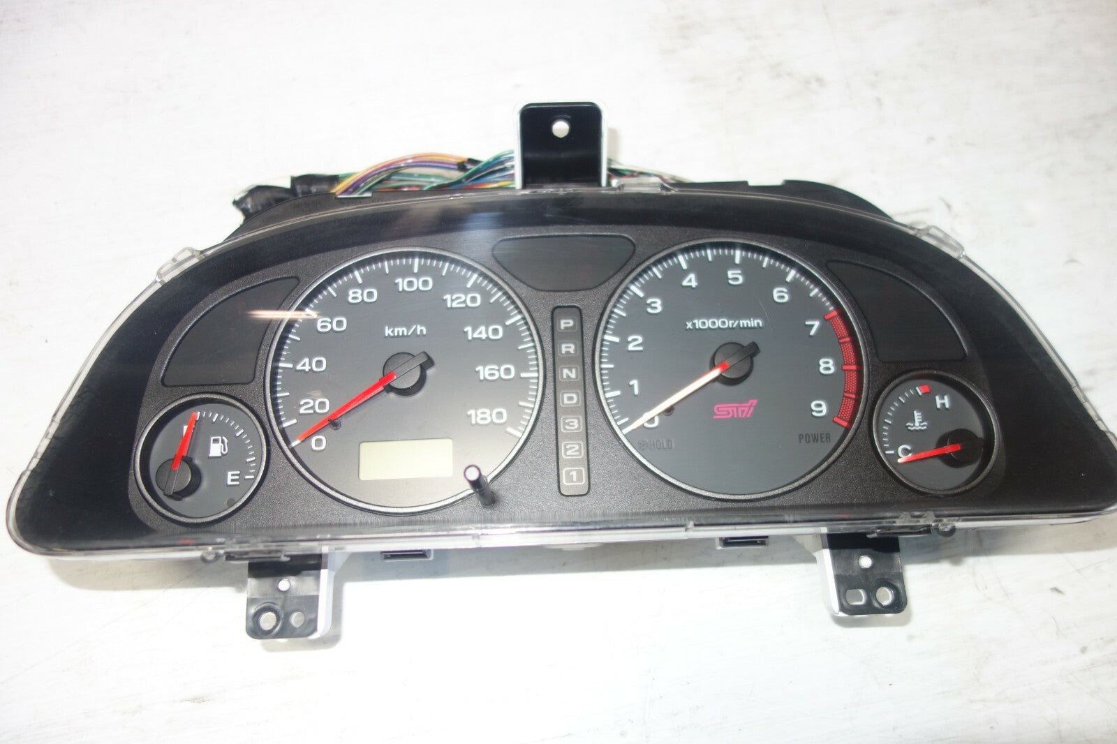 JDM SUBARU FORESTER STi SF5 AUTOMATIC GAUGE CLUSTER  SPEEDOMETER 1998-2002