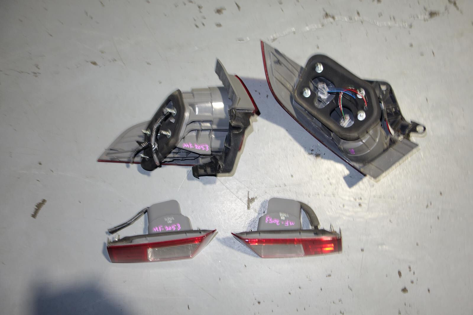 JDM Acura TSX CU2 Tail Lights Trunk Lamp From Japan CU2 2009-2014 Tail Lamp