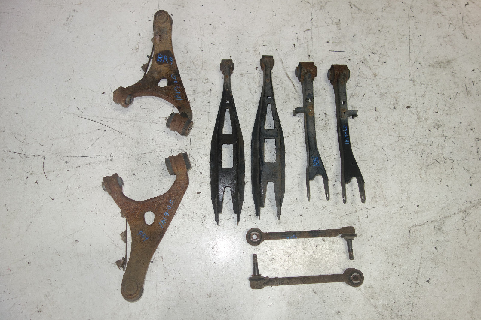 JDM Subaru Legacy Rear Upper Control Arms Lower Control Arms Toe Arms 2010-2014