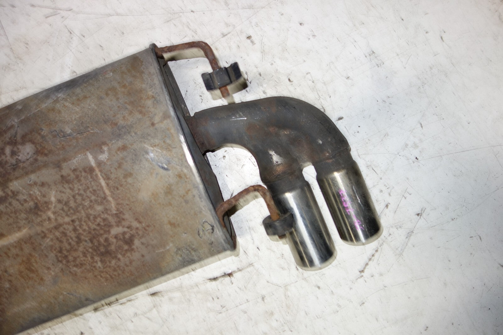 JDM Subaru WRX STI Exhaust Muffler 2008-2014 OEM GRB GRF OEM Genuine Japan