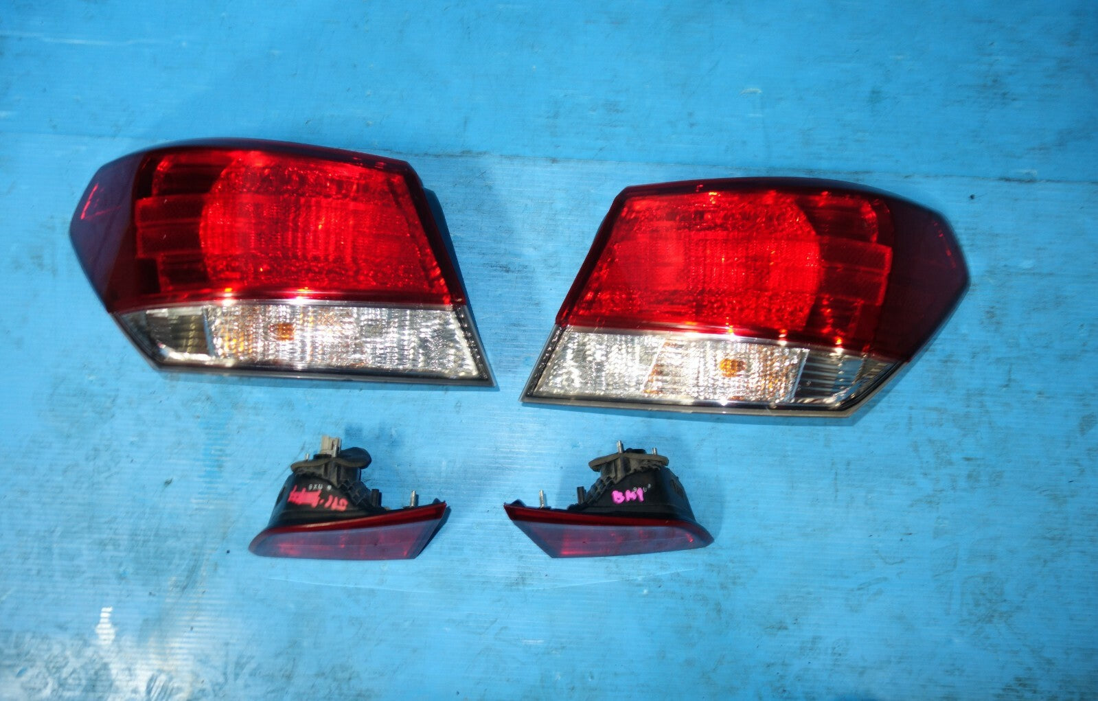 JDM Subaru Legacy Taillights BM9 Sedan Lamps Trunk Lights 2010-2014 #5887