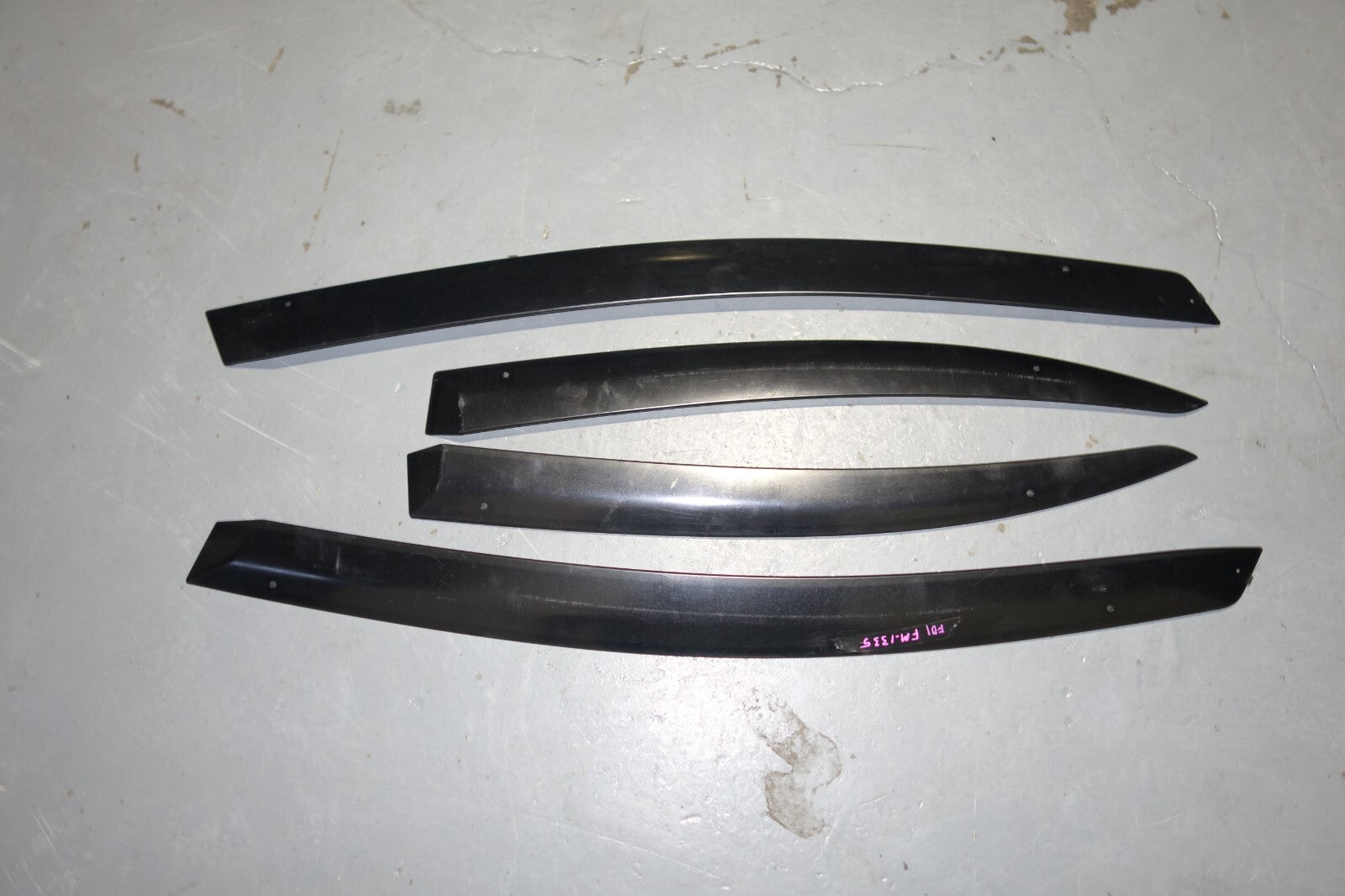 JDM Acura CSX / Civic FD2 Type R Window Visor OEM Set 2006-2011 MF-1335