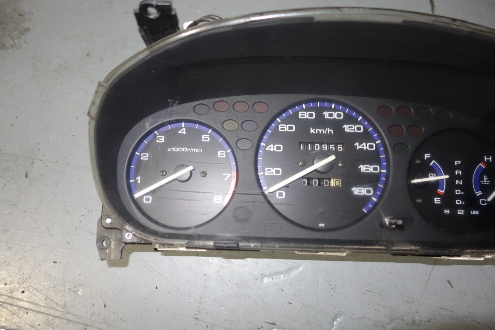 JDM 96-2000 HONDA CIVIC DOMANI ACURA 1.6 EL GAUGE CLUSTER AUTOMATIC SPEEDOMETER