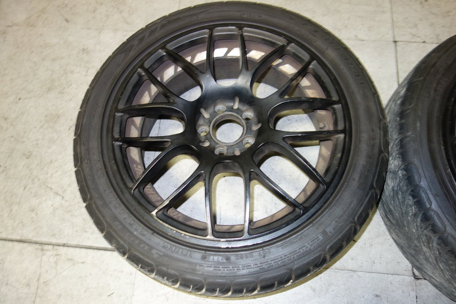 JDM Rays Volk Racing Rims Wheels F-Zero Winning 5x100 17x7+42 Offset Pair X2