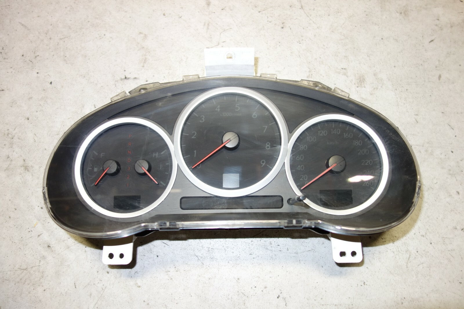 JDM Subaru Impreza WRX Gauge Cluster 2004 2005 2006 2007 V8 V9 Automatic 260KM/H