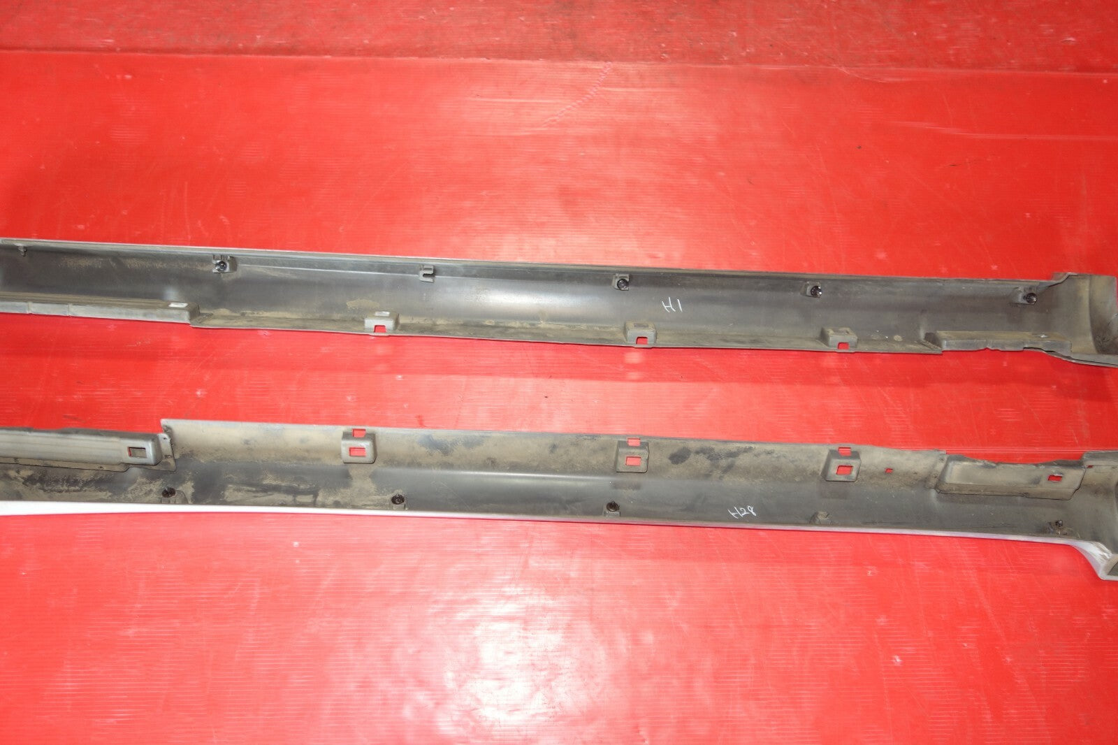 JDM Subaru Forester XT XS OEM Factory Side Skirts Rocker Panels 2003-2008 #6291