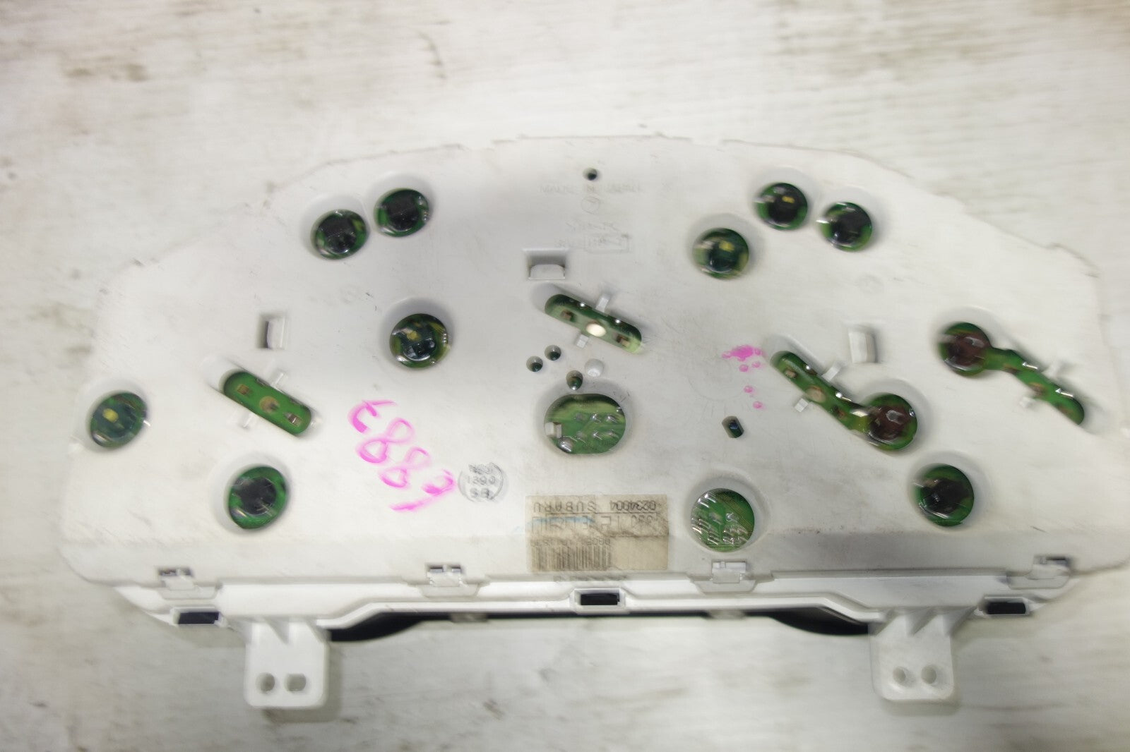 JDM Subaru Impreza / WRX OEM Gauge Cluster Speedometer Manual A/T 2002-2003 V7