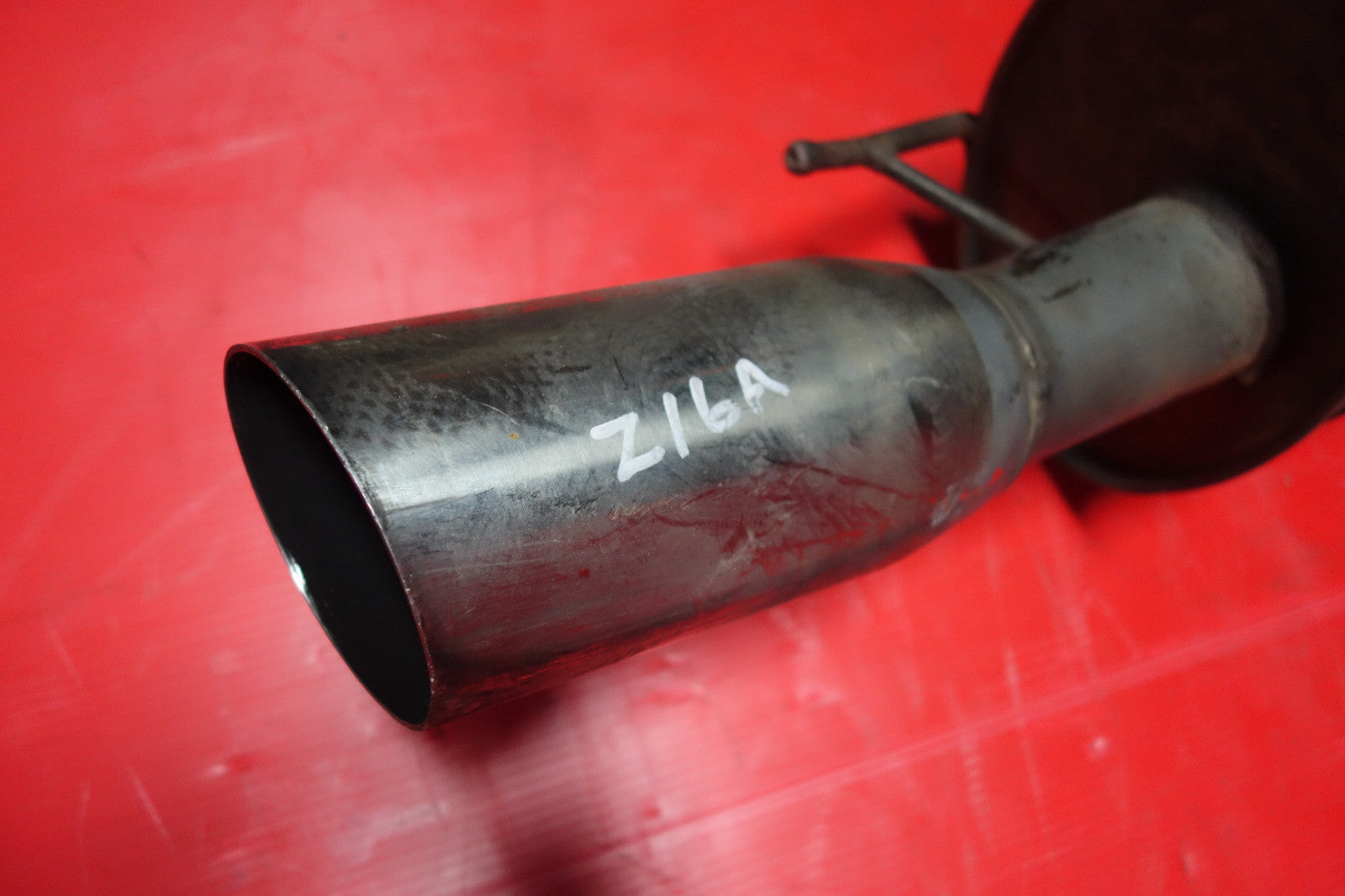 JDM Mitsubishi 3000gt GTO OEM Exhaust Muffler Single Tip Z16A 1991-1999 #2778