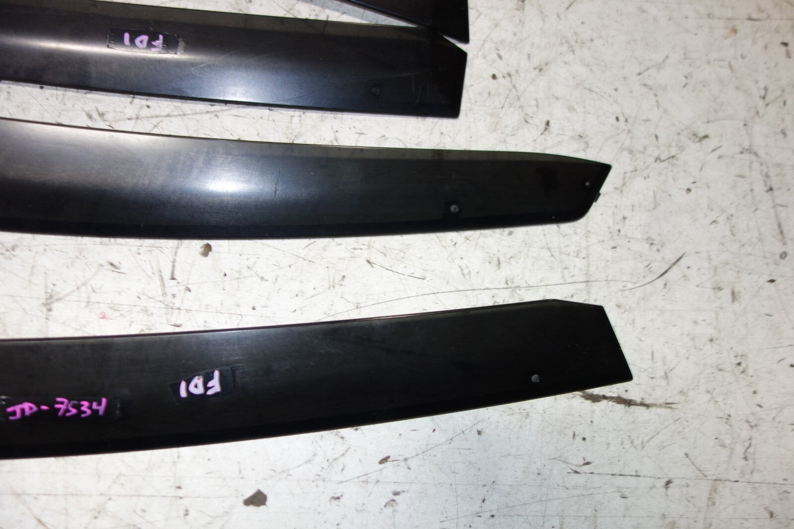 JDM 06-11 HONDA CIVIC/ACURA CSX USED WINDOW VISORS FD1 FD2 OEM RAIN GUARDS