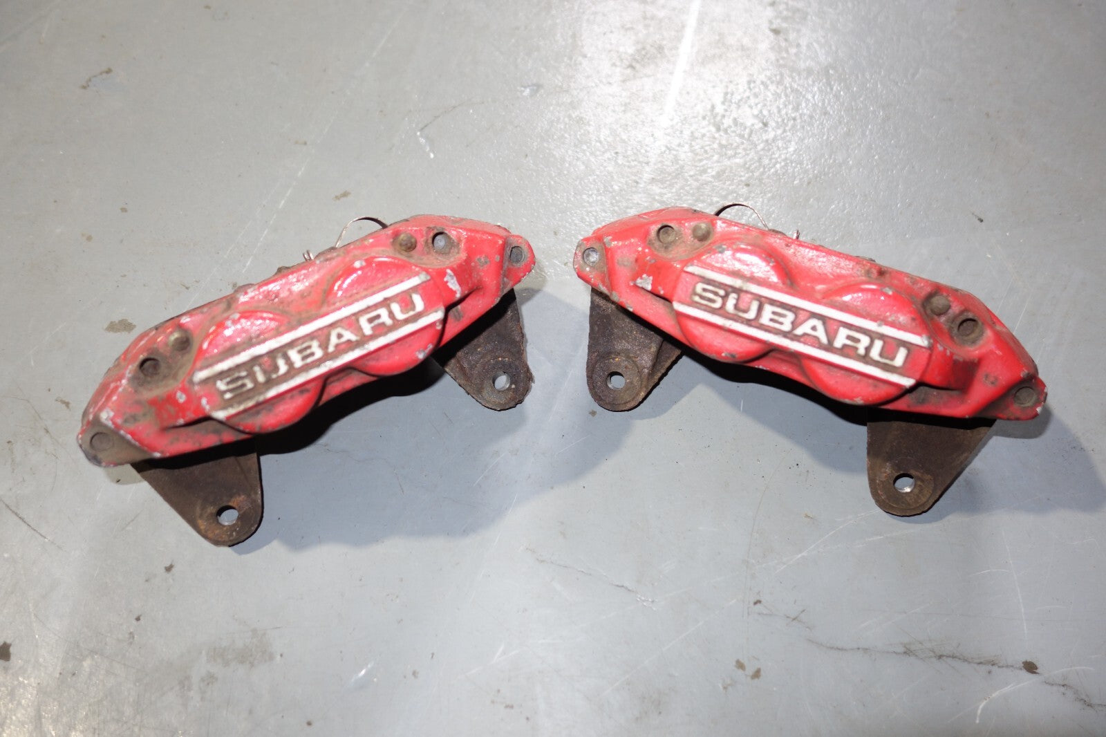 JDM SUBARU IMPREZA WRX STI OEM FRONT 4 POT BRAKE CALIPER PISTON LEAGACY FORESTER