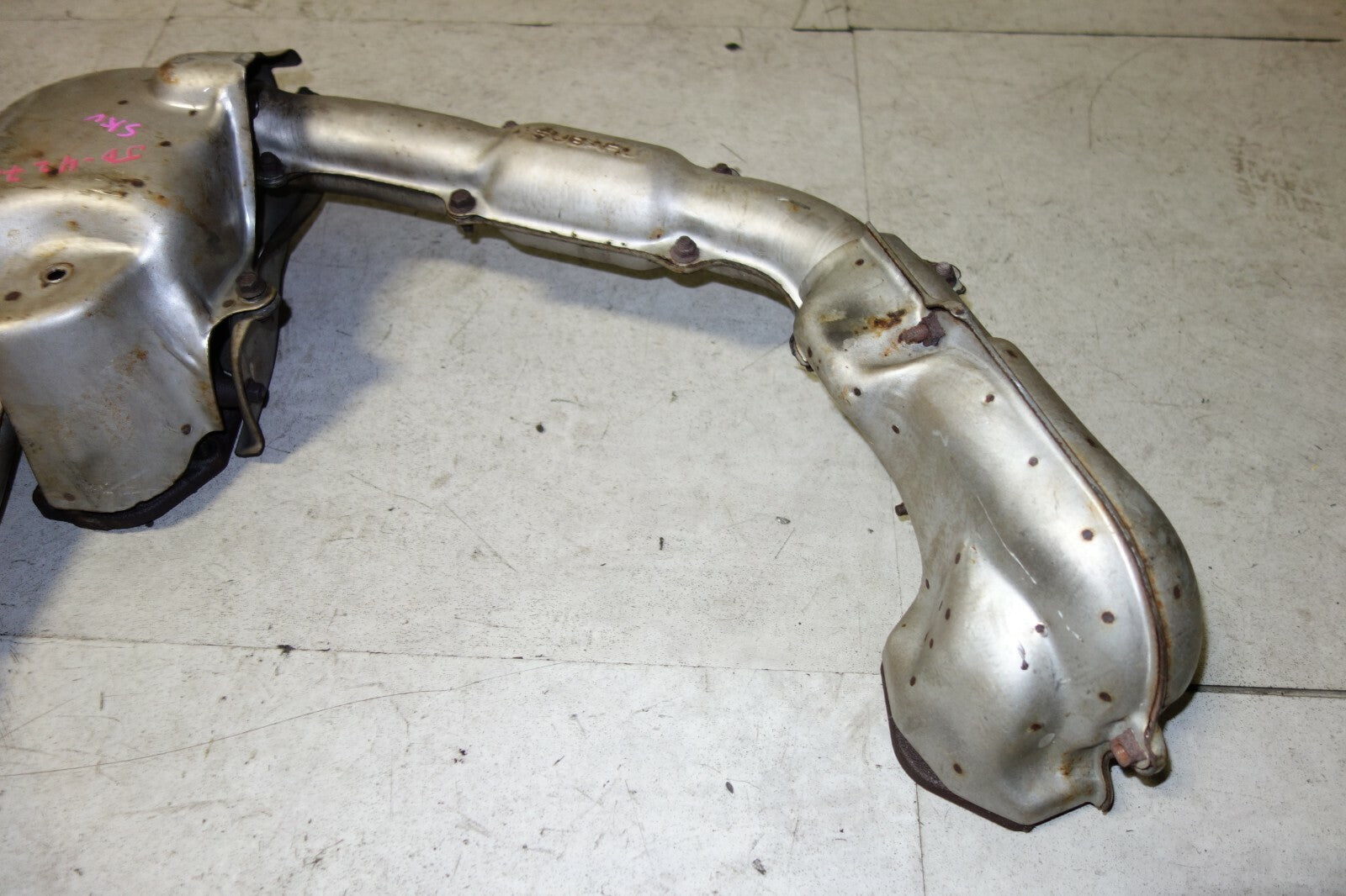 JDM Subaru impreza WRX STI EJ207 Exhaust Manifold Pipe Turbo Single Scroll VF30